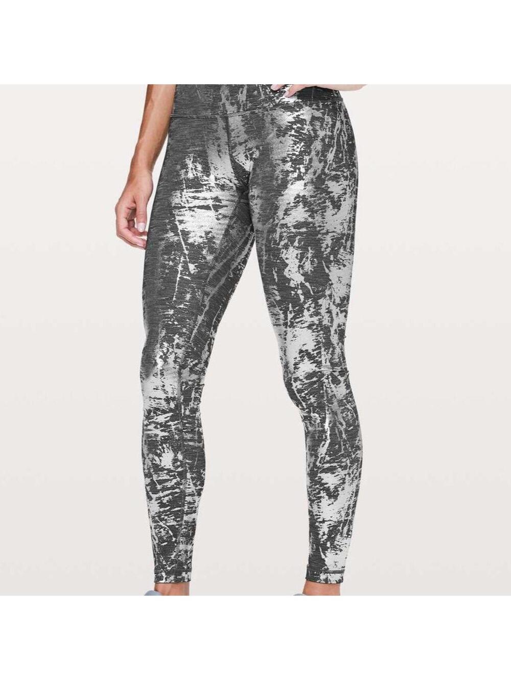 Lululemon Wunder Under Hi-Rise Tight *Brindle Foil 28"